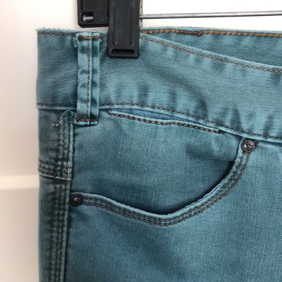 Free People Teal Jeans - Picture 3 of 5